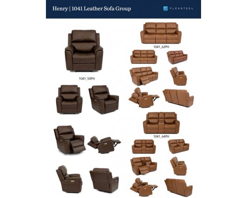 HENRY POWER RECLINER WITH POWER HEADREST AND LUMBAR